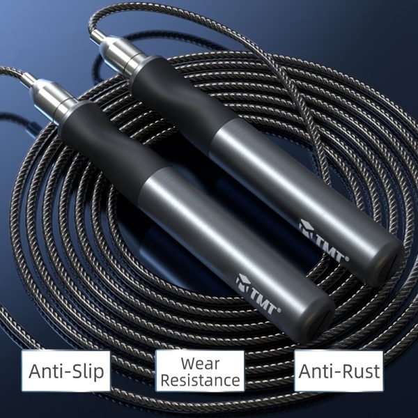 Speed skipping fitness adjustable self-locking cable 6