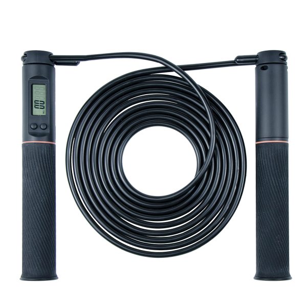 Adjustable skipping rope with digital counter 5
