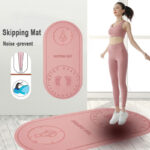Skip Rope Non-Slip Mat Quiet Yoga Mat