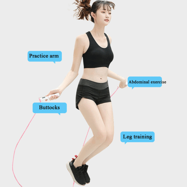 Cordless Jump Rope with Counter sports skipping rope 6